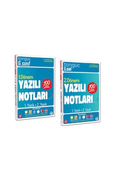 Tonguç 6. Sınıf Yazılı Notları Set 2 Kitap - 1 Ve 2 Dönem Yazılı Tonguç 6. Sınıf Yazılı Notları Set 2 Kitap - 1 Ve 2 Dönem Yazılı