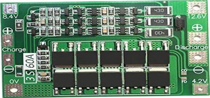 3s 60a Bms Devresi Balanslı 3s 60a Bms Devresi Balanslı