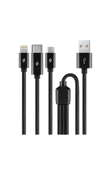 Ttec Trio Şarj Kablosu 1mt. Type-c, Lightning, Micro Usb Sku: Zeus8690010086389 Ttec Trio Şarj Kablosu 1mt. Type-c, Lightning, Micro Usb Sku: Zeus8690010086389
