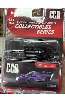 Cca Collectibles Series Pagani Zonda Revolucion Siyah 1/64 Model Araba Cca Collectibles Series Pagani Zonda Revolucion Siyah 1/64 Model Araba
