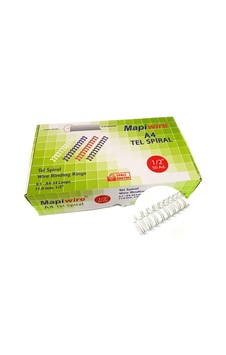 Mapiwire 1/2 Kutu Tel Beyaz 50 Ad. Mapiwire 1/2 Kutu Tel Beyaz 50 Ad.