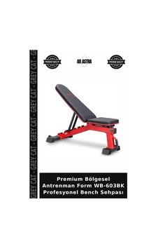 Premium Bölgesel Antrenman Form Wb-603bk Profesyonel Bench Sehpası