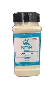 Guar Gum E412 300 Gr - Food Grade Guar Gam - Pratik Ambalaj