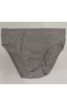 Berrak 1071 Erkek Beli Lastikli Slip Külot 10 Adet Gri Berrak 1071 Erkek Beli Lastikli Slip Külot 10 Adet Gri