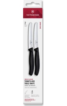 Victorinox 6.7833.2 2li 12cm Tırtıklı Domates Bıçağı Renkli Victorinox 6.7833.2 2li 12cm Tırtıklı Domates Bıçağı Renkli