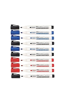 Faber Castell Tahta Kalemi W20 Doldurulabilir 4 Siyah + 3 Kırmızı + 3 Mavi Faber Castell Tahta Kalemi W20 Doldurulabilir 4 Siyah + 3 Kırmızı + 3 Mavi