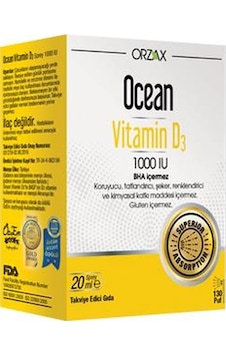 Ocean Vitamin D3 1000 IU Sprey 20 ML Ocean Vitamin D3 1000 IU Sprey 20 ML