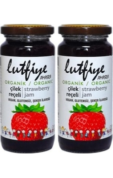 Organik Çilek Reçeli 280 Gr X 2 Adet Organik Çilek Reçeli 280 Gr X 2 Adet