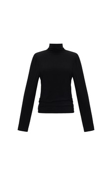 Yargıcı Regular Balıkçı Yaka Uzun Kol T-shirt 26kkts9036x 001 Siyah Yargıcı Regular Balıkçı Yaka Uzun Kol T-shirt 26kkts9036x 001 Siyah