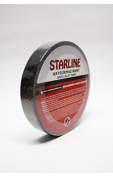 Starline Kaydırmaz Bant Siyah 25mmX15mt