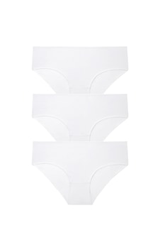 Suwen 3'lü Paket Yüksek Bel Slip Külot St0040601a1344 Beyaz Suwen 3'lü Paket Yüksek Bel Slip Külot St0040601a1344 Beyaz