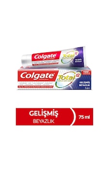 Colgate Total Gelişmiş Beyazlık Diş Macun 75 ML Colgate Total Gelişmiş Beyazlık Diş Macun 75 ML