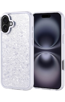 Apple Uyumlu iPhone 16 Plus Kılıf Taşlı Tasarımlı Zore Kapi Kapak Gümüş Apple Uyumlu iPhone 16 Plus Kılıf Taşlı Tasarımlı Zore Kapi Kapak Gümüş