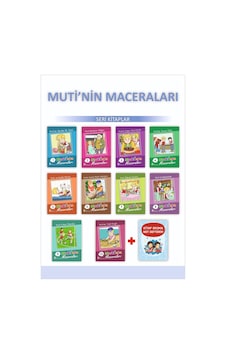 1.sınıflar İçin Muti'nin Maceraları Öykü Dizisi + Kitap Okuma Not Defteri 1.sınıflar İçin Muti'nin Maceraları Öykü Dizisi + Kitap Okuma Not Defteri