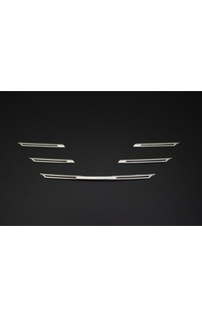 Renault Megane 4 Krom Ön Panjur 5 Prç. P.Çelik 2016 Ve Sonrası