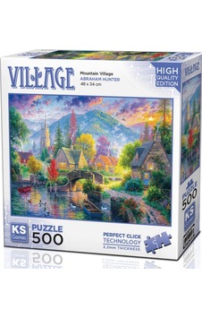 Nessiworld Mountain Village Puzzle 500 Parça 20046