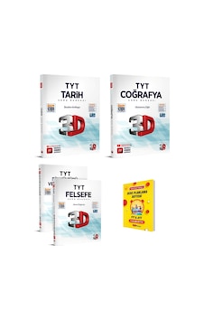 Tyt Tarih Coğrafya Ve Felsefe-din Soru Bankası 3lü Set Tyt Tarih Coğrafya Ve Felsefe-din Soru Bankası 3lü Set