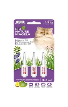 Biopetactive Nature Magela Kedi Damlası 1-5 Kg 3x1 Ml Biopetactive Nature Magela Kedi Damlası 1-5 Kg 3x1 Ml