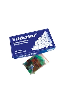 Yıldızlar Sayma Pulları 116 - 12 Adetli Paket Yıldızlar Sayma Pulları 116 - 12 Adetli Paket