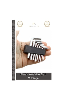 Alyanseti Krom Vanadyum Çelik L Tipi Profesyonel Tamir Takımı Anahtar Seti Alyan Anahtar 9 Parça Alyanseti Krom Vanadyum Çelik L Tipi Profesyonel Tamir Takımı Anahtar Seti Alyan Anahtar 9 Parça