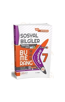 7. Sınıf Bumerang Etkinlikli Sosyal Bilgiler - Emre Tezcan - Günay Yayıncılık 7. Sınıf Bumerang Etkinlikli Sosyal Bilgiler - Emre Tezcan - Günay Yayıncılık