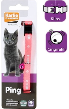 Karlie Kedi̇ Tasması Çing. 30cm Pembe Karlie Kedi̇ Tasması Çing. 30cm Pembe