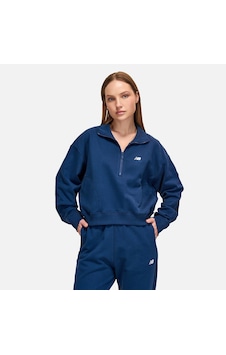 New Balance Wnc1403 Kadın Sweatshirt Bej New Balance Wnc1403 Kadın Sweatshirt Bej