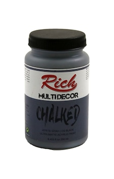 Rich Multi Decor Chalked Akrilik Boya 250 Cc 4576 Is Siyah Rich Multi Decor Chalked Akrilik Boya 250 Cc 4576 Is Siyah