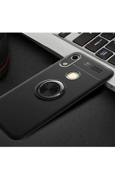 Huawei Y6s 2019 Kılıf Zore Ravel Silikon Kapak Siyah Huawei Y6s 2019 Kılıf Zore Ravel Silikon Kapak Siyah