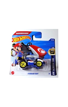 Hot Wheels Tekli Araba Standart Kart Marıo Screen Tıme Hyw83 Hot Wheels Tekli Araba Standart Kart Marıo Screen Tıme Hyw83
