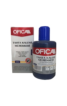 Ofica Tahta Kalemi Mürekkebi 100 Ml. Mavi Fmm-06M