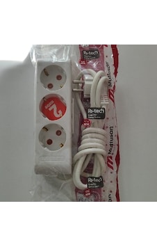 Mutlusan Elektrik Ri-tech Grup Priz 3lü 2m Mutlusan Elektrik Ri-tech Grup Priz 3lü 2m