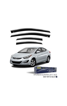 Niken Hyundai Elentra 2011- Kromlu Cam Rüzgarlığı 4 Lü