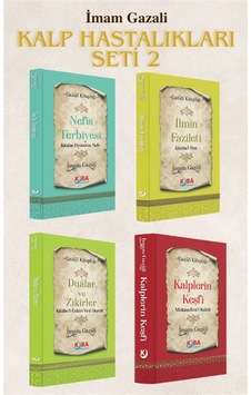 İmam Gazali - Kalp Hastalıkları Seti 2 4 Kitap Set / İmam G...