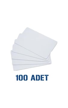 Baskısız Boş Beyaz Pvc Kart 100 Adet Baskısız Boş Beyaz Pvc Kart 100 Adet