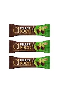 Çikolata Kaplı Meyve Bar Antep Fıstıklı 35gr X3 Çikolata Kaplı Meyve Bar Antep Fıstıklı 35gr X3