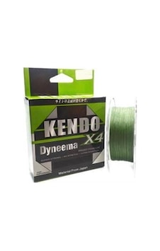 Kendo Dynema 4 Örgü İp Misina 120 M - Yeşil Kendo Dynema 4 Örgü İp Misina 120 M - Yeşil