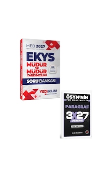 Yediiklim 2027 Meb Ekys Müdür Ve Yardımcılığı Soru Bankası +evp Akademi Paragraf Yediiklim 2027 Meb Ekys Müdür Ve Yardımcılığı Soru Bankası +evp Akademi Paragraf