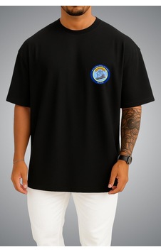 Bahriyeli Collection Oversize Tcg Köyceğiz Logo Cep Baskılı Unisex T-shirt Siyah Bahriyeli Collection Oversize Tcg Köyceğiz Logo Cep Baskılı Unisex T-shirt Siyah