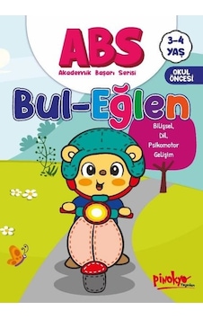 ABS Bul - Eğlen Bilişsel Dil Psikomotor Gelişim 3 - 4 Yaş - Buçe Dayı - Pinokyo ABS Bul - Eğlen Bilişsel Dil Psikomotor Gelişim 3 - 4 Yaş - Buçe Dayı - Pinokyo