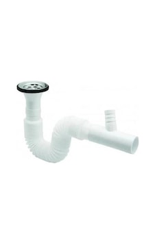 Lavabo Sifonu Paslanmaz 1.kalite Çamaşır Çıkışlı Lavabo Sifonu Paslanmaz 1.kalite Çamaşır Çıkışlı