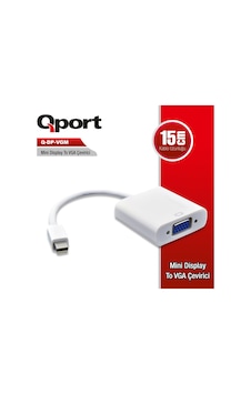 Qport Q Dp Vgm Mini Display To Vga Çevirici Qport Q Dp Vgm Mini Display To Vga Çevirici