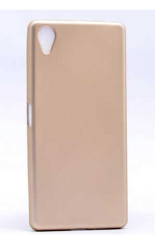 Sony Xperia Xa Kılıf Zore Premier Silikon Kapak Gold Sony Xperia Xa Kılıf Zore Premier Silikon Kapak Gold