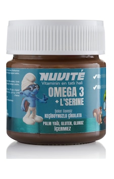 Nuvıte Omega 3 + L- Serine Keçiboynuzlu Şekersiz Vitaminli Çikolata 200 G Nuvıte Omega 3 + L- Serine Keçiboynuzlu Şekersiz Vitaminli Çikolata 200 G