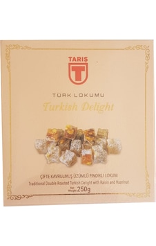 Tariş Çifte Kavrulmuş Üzümlü Fındıklı Lokum 250 G Tariş Çifte Kavrulmuş Üzümlü Fındıklı Lokum 250 G