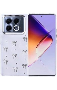 İnfinix Note 40 4g Kılıf Airbag Tasarımlı Simli Şeffaf Zore Kutup Kapak Fiyonk İnfinix Note 40 4g Kılıf Airbag Tasarımlı Simli Şeffaf Zore Kutup Kapak Fiyonk