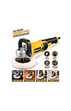 Dragro Drg-1300w + 180mm S Polisaj Makinası - Devir Ayarlı Dr-180 Dragro Drg-1300w + 180mm S Polisaj Makinası - Devir Ayarlı Dr-180