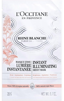 L'occitane Reine Blanche Aydınlatıcı Kağıt Maske 20g
