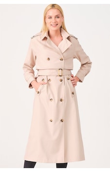 Z6674 Dewberry Bayan Trençkot-bej Z6674 Dewberry Bayan Trençkot-bej