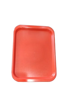 Kırmızı Self Servis Tepsisi 36X26.5 Tepsi Fast Food Tepsi